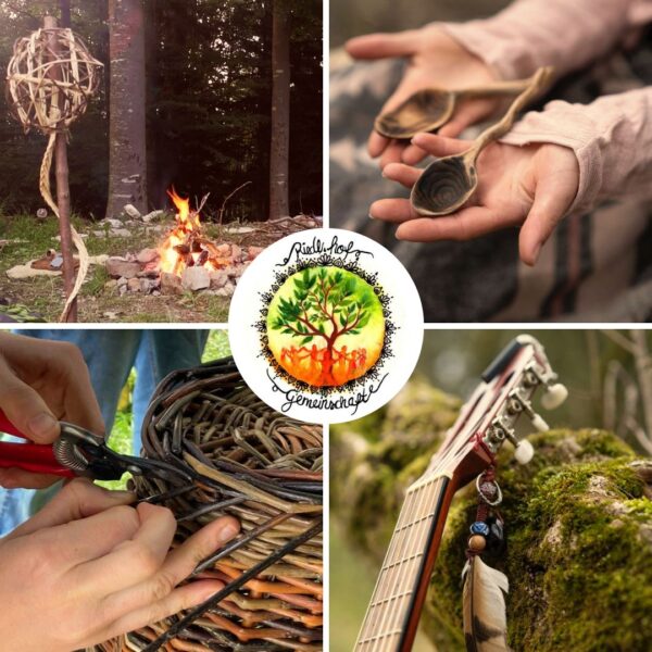 Wildniscamp am Riedlhof – Wildnis Handwerk Modul 1
